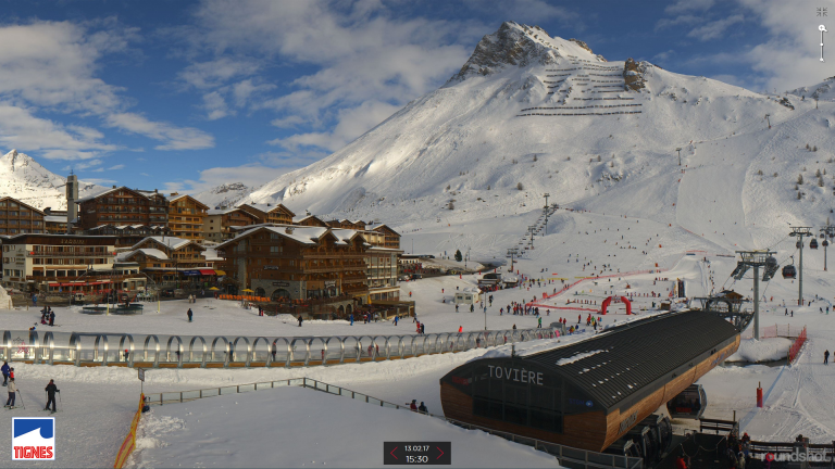 Avalanche meurtrière à Tignes.