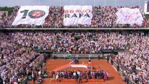 Source : Capture d'écran de la vidéo "Rafael Nadal v Stan Wawrinka Highlights - Men's Final 2017 I Roland-Garros" publiée par "Roland Garros" sur Youtube