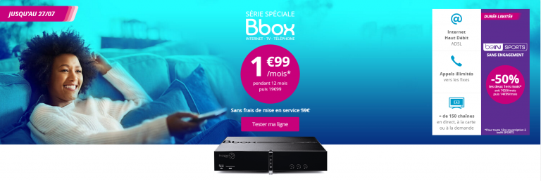 Source : Capture d'écran du site Bouygues Telecom.