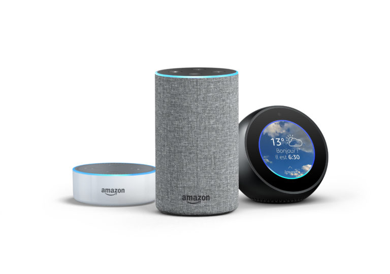 Les enceintes connectées Amazon Echo disponibles en France