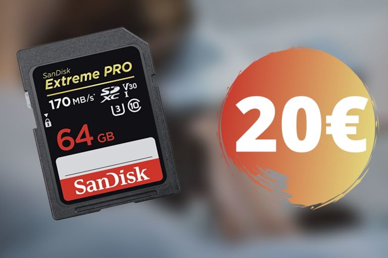 BON PLAN : Une carte SD 64Go Sandisk à moins de 20€ !