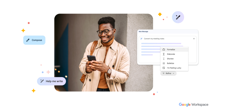 Google introduit de nouvelles fonctionnalités d’écriture basées sur l’IA dans Docs et Gmail pour les utilisateurs de Workspace<br />
<b>Deprecated</b>: strip_tags(): Passing null to parameter #1 ($string) of type string is deprecated in <b>/home/actumondxo/www/wp-content/themes/Newspaper/loop-single.php</b> on line <b>60</b><br />
Google introduit de nouvelles fonctionnalités d’écriture basées sur l’IA dans Docs et Gmail pour les utilisateurs de Workspace